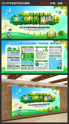 保护环境宣传展板